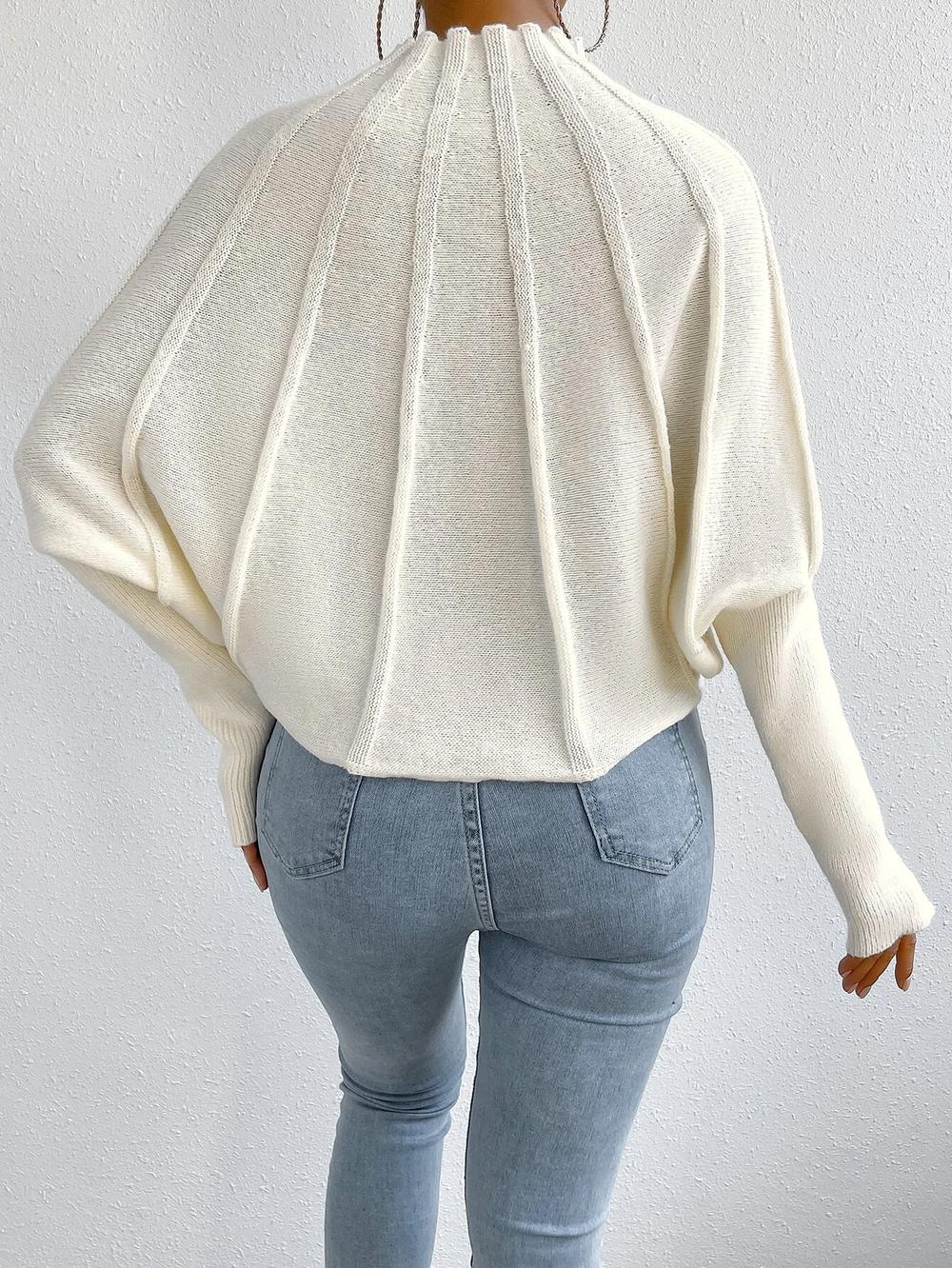 Talia® | Cashmere sweater with batwing sleeves