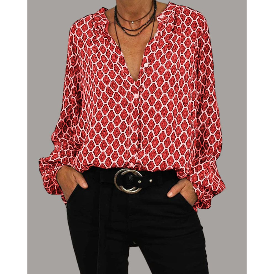 Verna® | Women's blouse with long sleeves