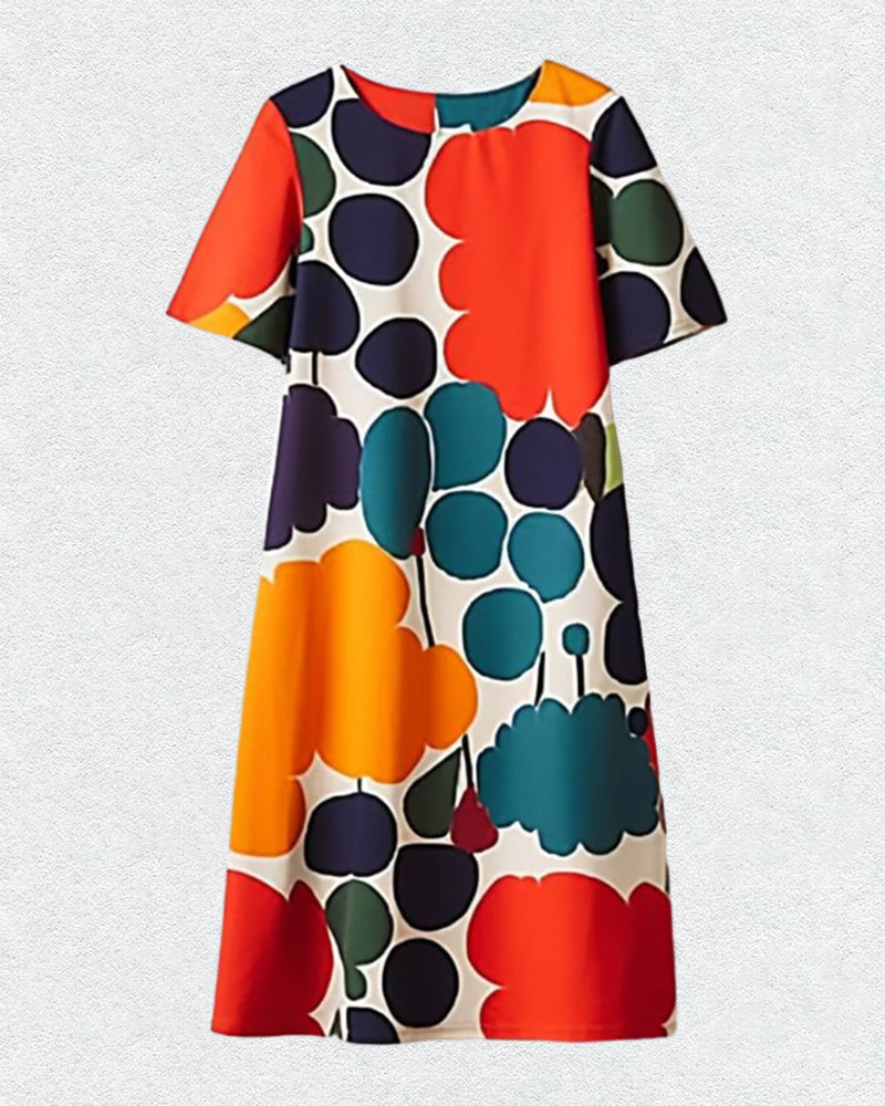 Thyra® | Colorful summer dress