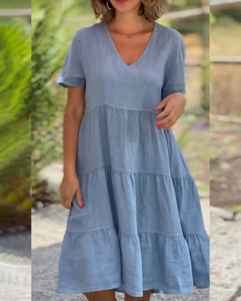 Zulema® | Cotton and linen dress