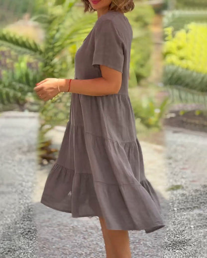 Zulema® | Cotton and linen dress