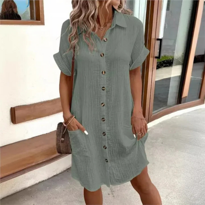 Viviana® | Summer shirt dress for women