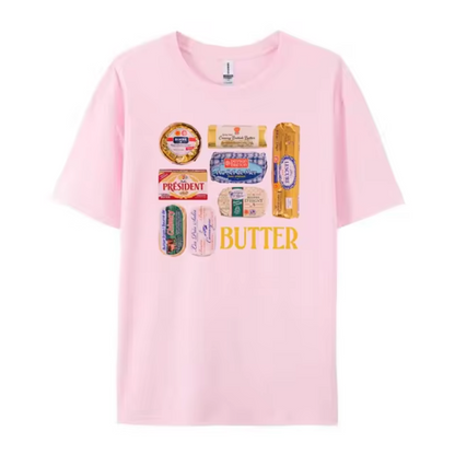 Pilar® | Retro butter t-shirts