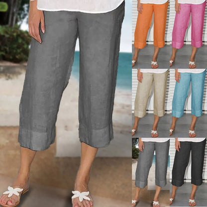 Zaida® | Casual linen trousers