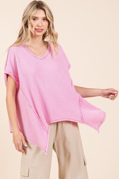 Teresa® | Knitted oversized top with a pointed hem