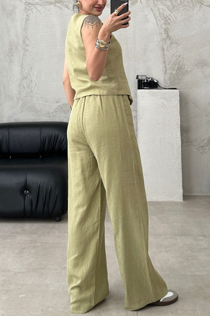 Tuesday® | Two-piece set consisting of a casual work vest and trousers