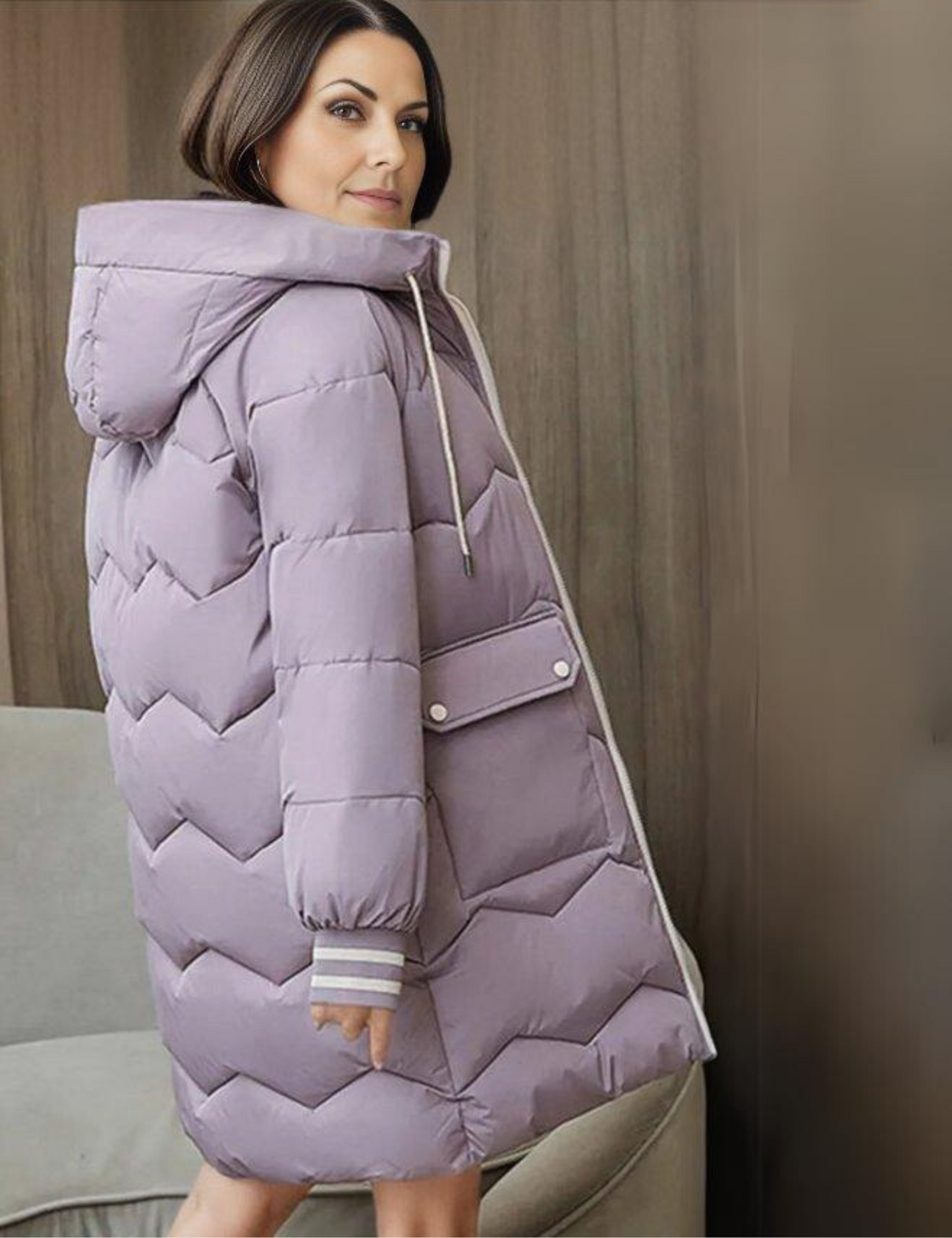 Tamara® | Winter coat with hood