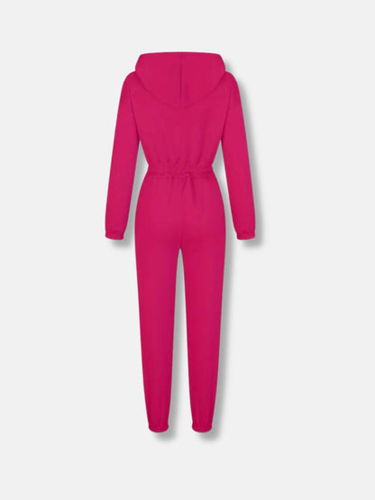 Nadia® | Jumpsuit with hood and drawstring