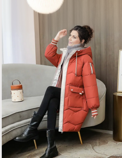 Tamara® | Winter coat with hood