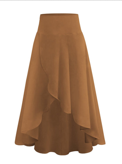 Victoria® | Casual asymmetrical midi skirt