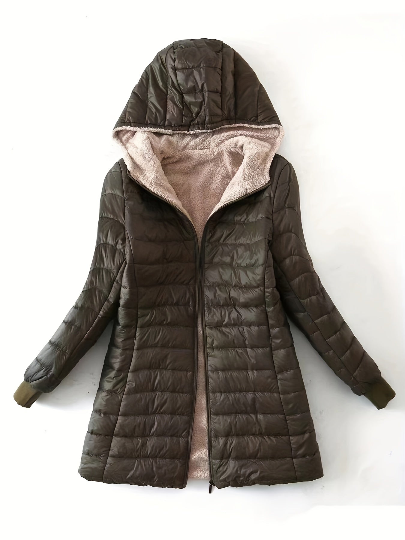 Verónica® | Lightweight padded winter jacket for women with a hood