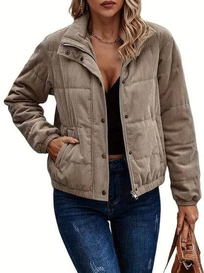 Tamar® | Quilted jacket for women with press studs