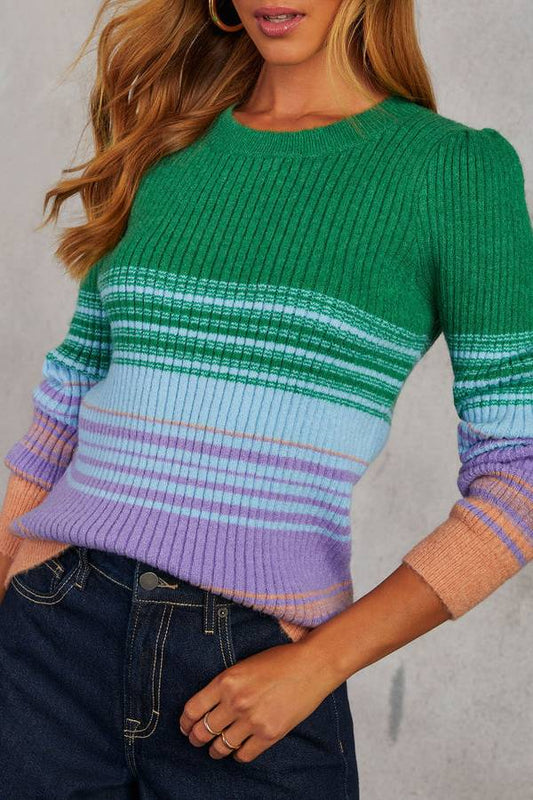 Yoselin® | Colorblock sweater