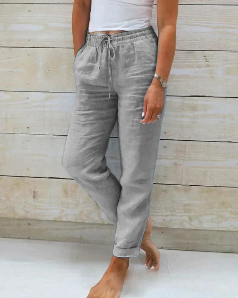 Nyx® | Elegant linen trousers for women