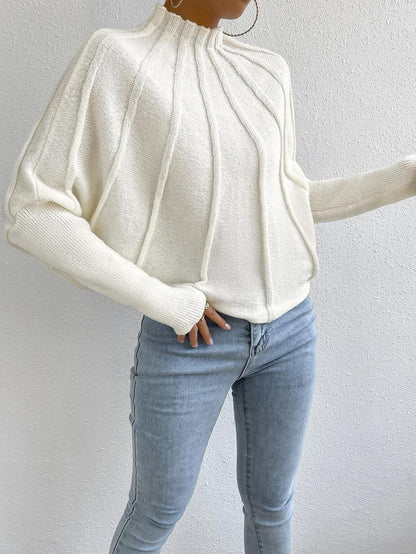 Talia® | Cashmere sweater with batwing sleeves