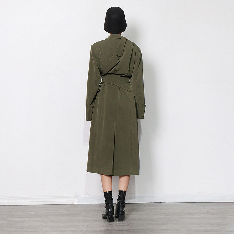 Zara® | Dark green long coat