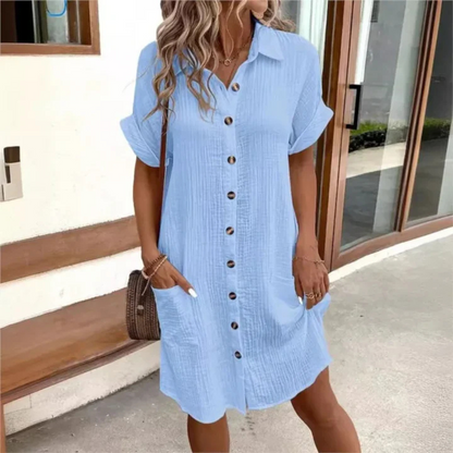 Viviana® | Summer shirt dress for women