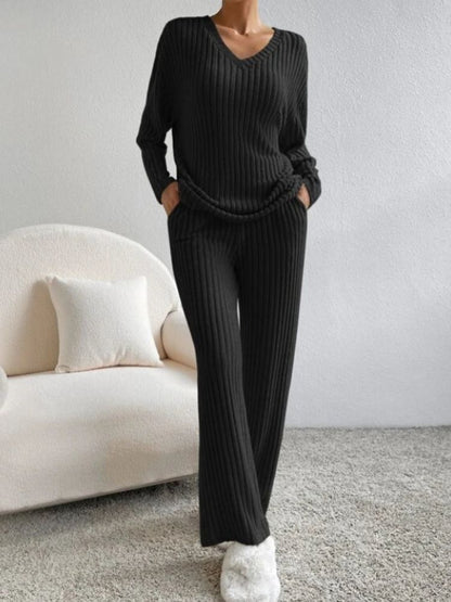 Tania® | Elegant sweater and trousers set for women