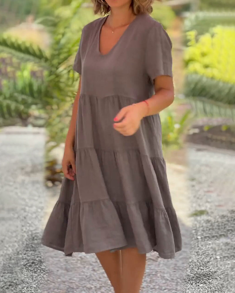 Zulema® | Cotton and linen dress