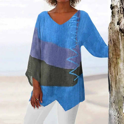 Paz® | Long-sleeved blouse with a loose fit