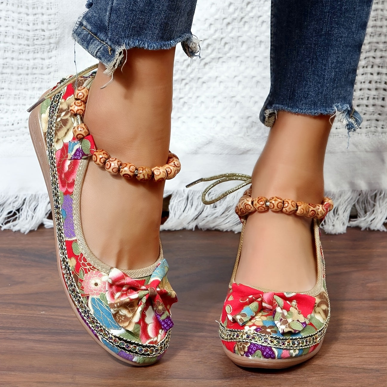 Zora® | Comfortable shoes with floral print