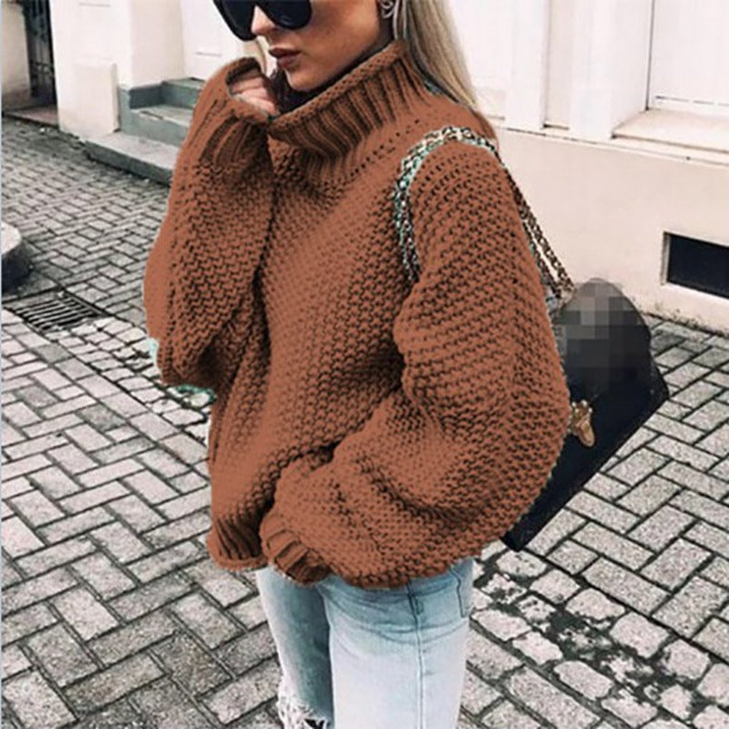 Alicia® | Ultra thick turtleneck sweater