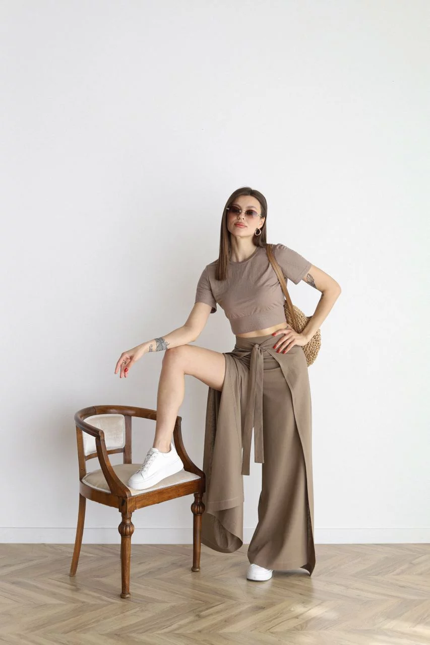 Xenia® | Wide leg trousers