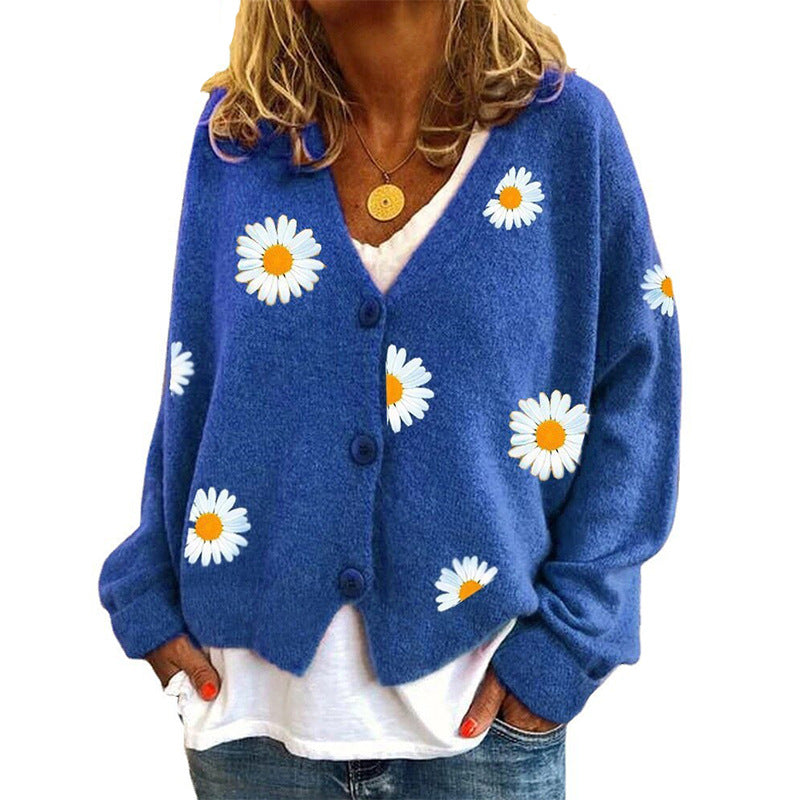 Rafaela® | Chrysanthemum sweater women's cardigan