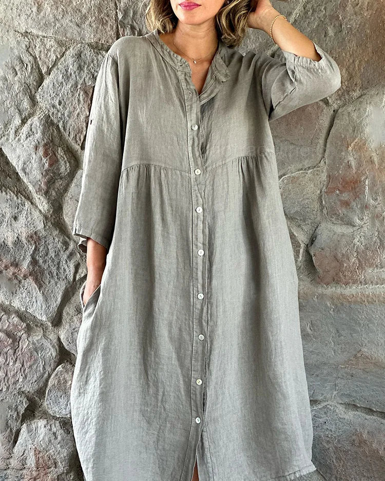 Thalia® | Cotton linen dress