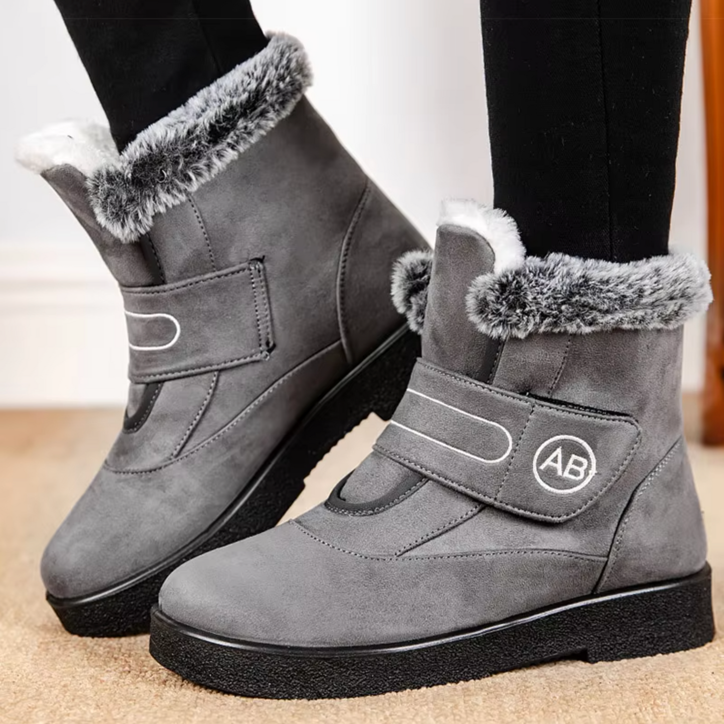 Tamara® | Fur ankle boots