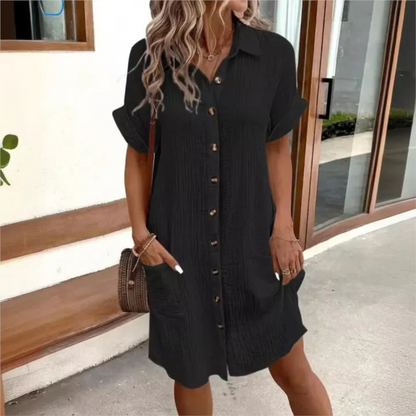 Viviana® | Summer shirt dress for women