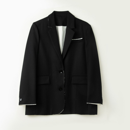 Solea® | Wool twill blazer jacket