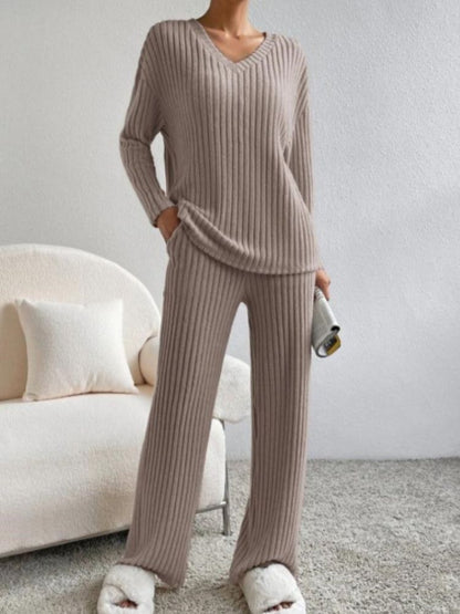 Tania® | Elegant sweater and trousers set for women