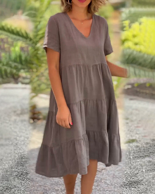 Zulema® | Cotton and linen dress