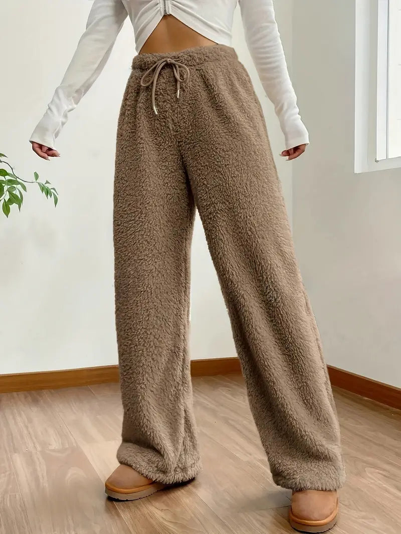 Thalia® | Women's knitted wide-leg trousers