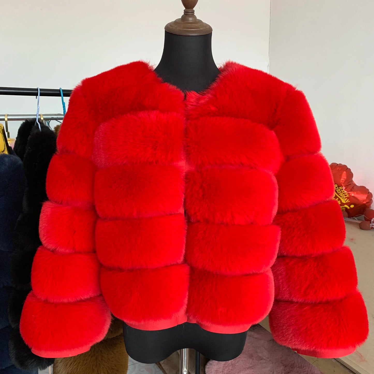 Alina® | Elegant fur winter jacket for women