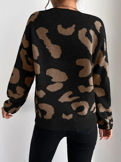 Ana® | Trendy leopard print sweater