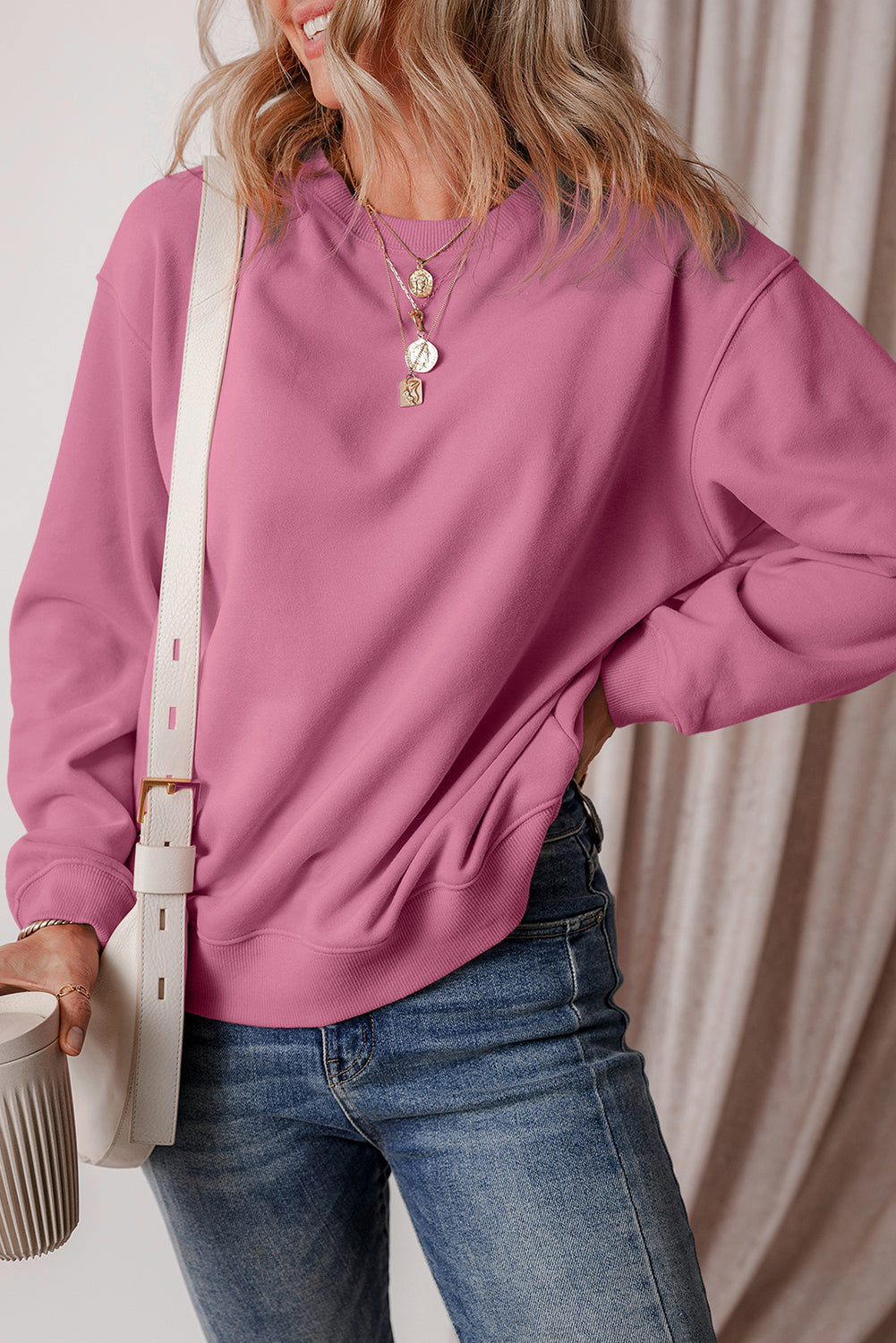 Agneta® | Classic and simple fleece sweater