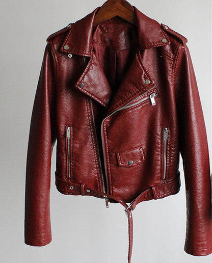 Pink® | Cropped leather jacket for her: Stylish 2024