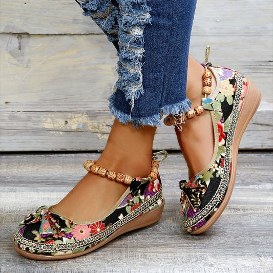 Zora® | Comfortable shoes with floral print