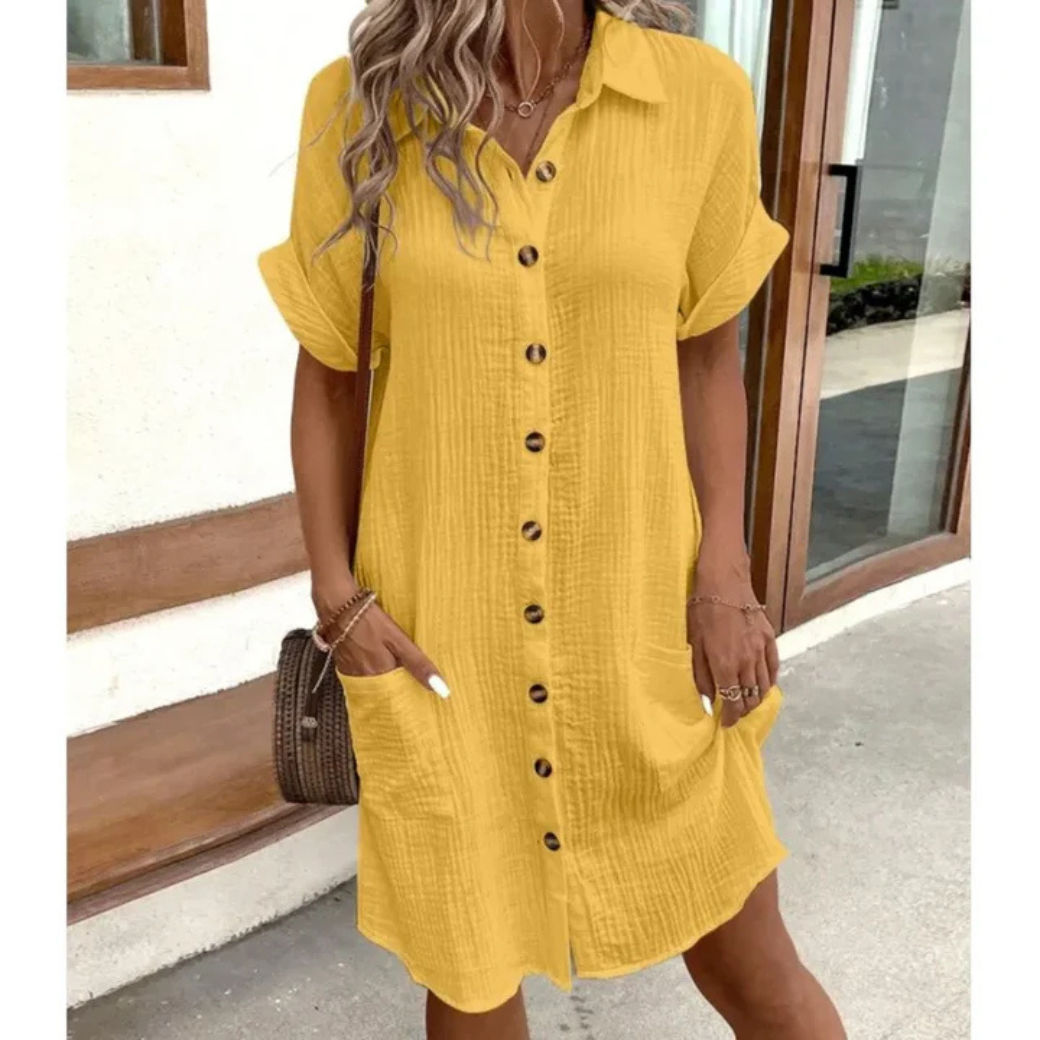 Viviana® | Summer shirt dress for women