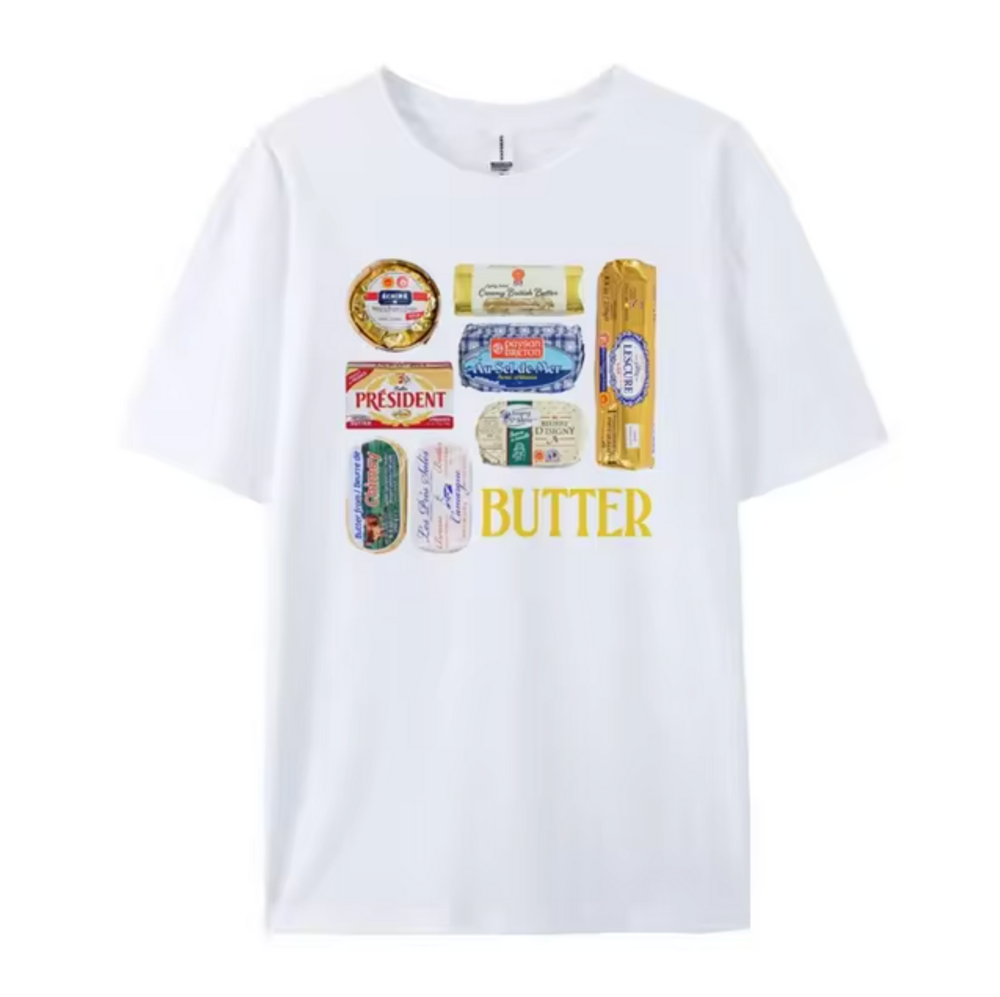 Pilar® | Retro butter t-shirts