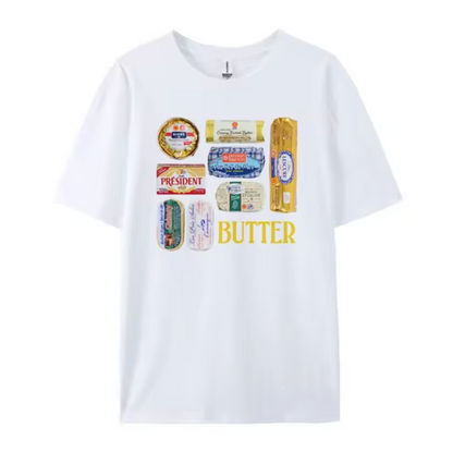 Pilar® | Retro butter t-shirts