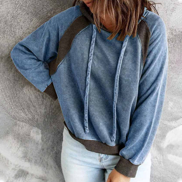 Amelia® | Casual sweatshirt with hood and long sleeves