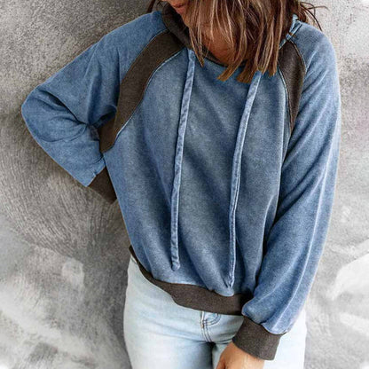 Amelia® | Casual sweatshirt with hood and long sleeves