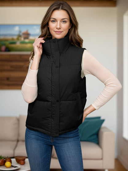 Paola® | Vest coat with zip and pockets