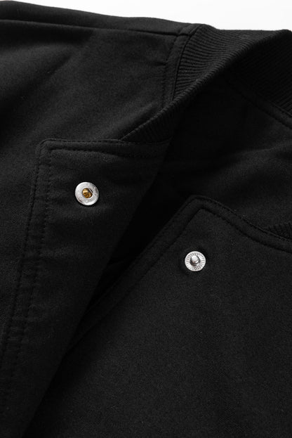 Adela® | Long sleeve jacket with pockets and snap buttons