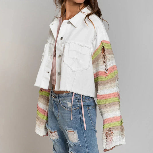 Alessandra® | Stylish button jacket