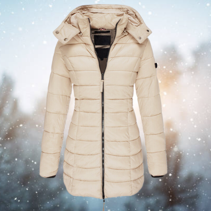 Nadia® | Heated down jacket for women