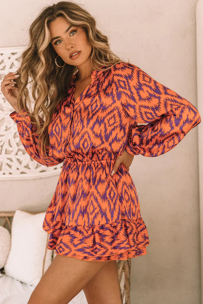 Peyton® | Mini dress with geometric print